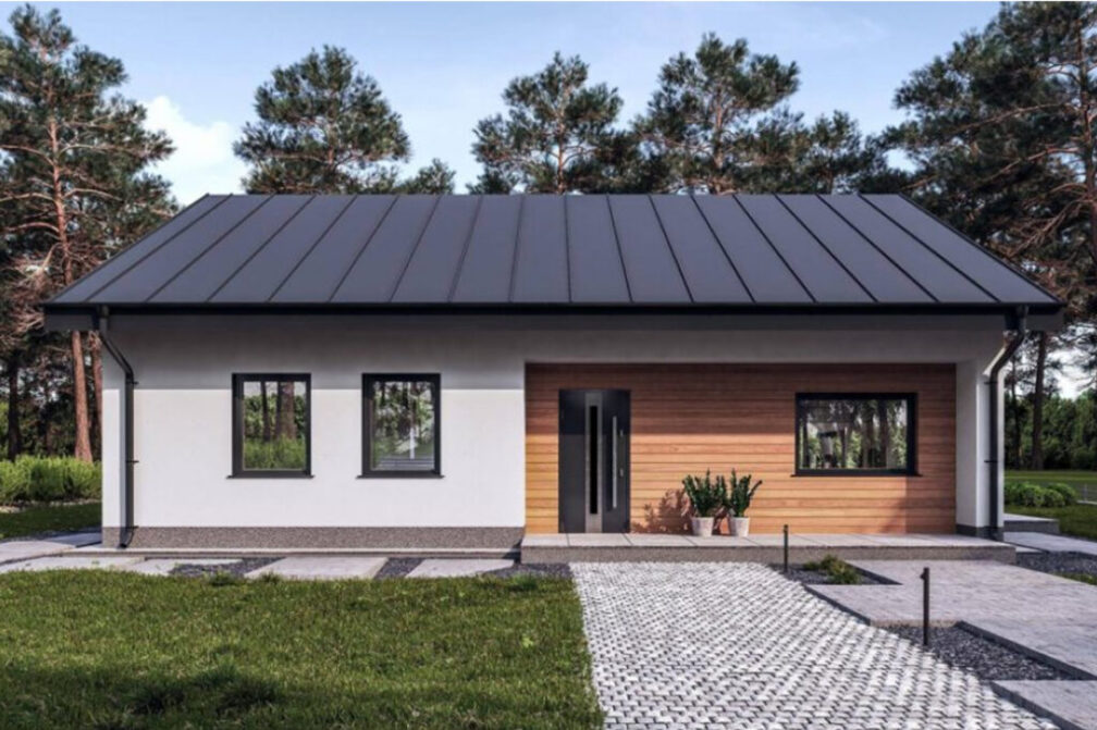 Dom na sprzedaż w Podleszanach. Wizualizacja.